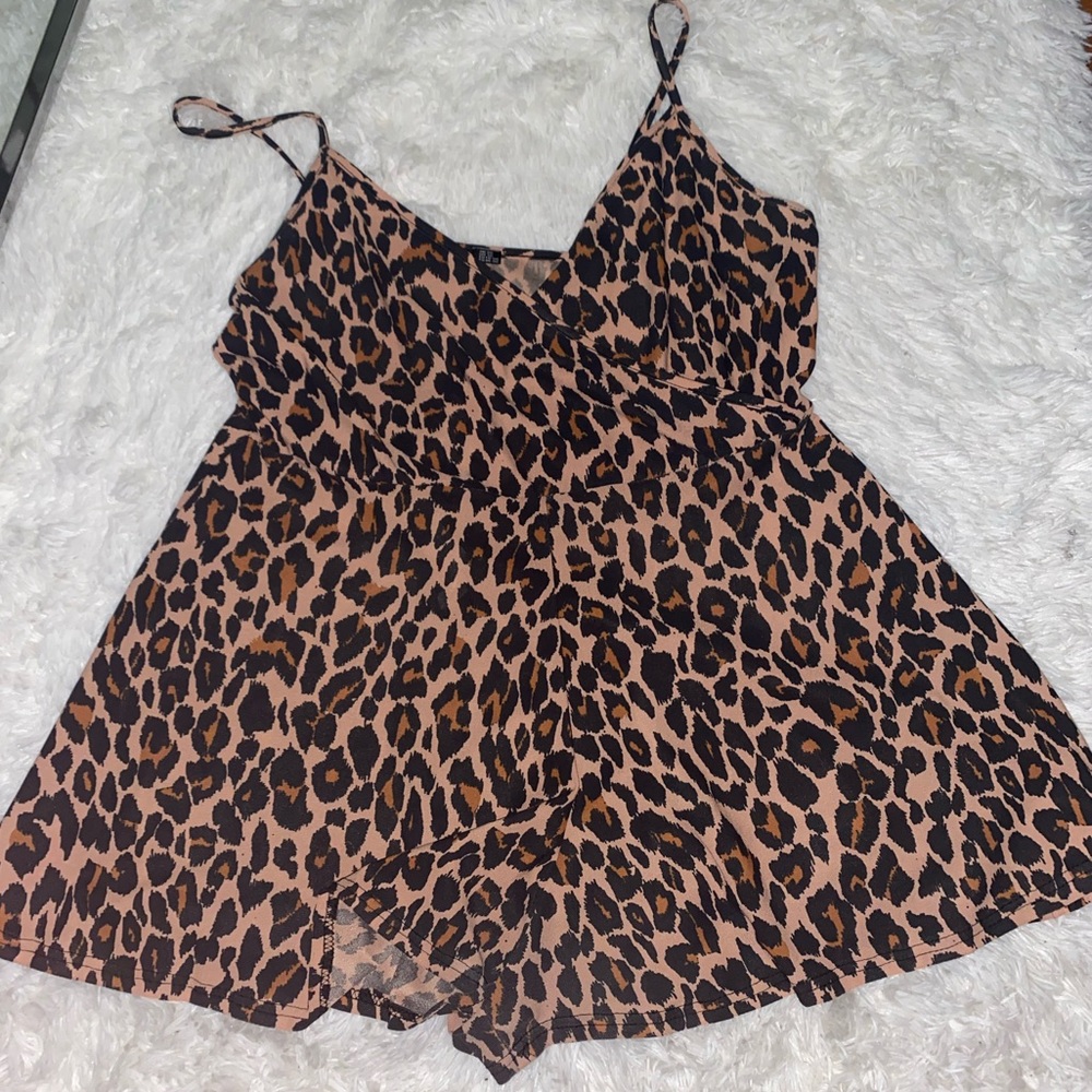 Leopard Romper